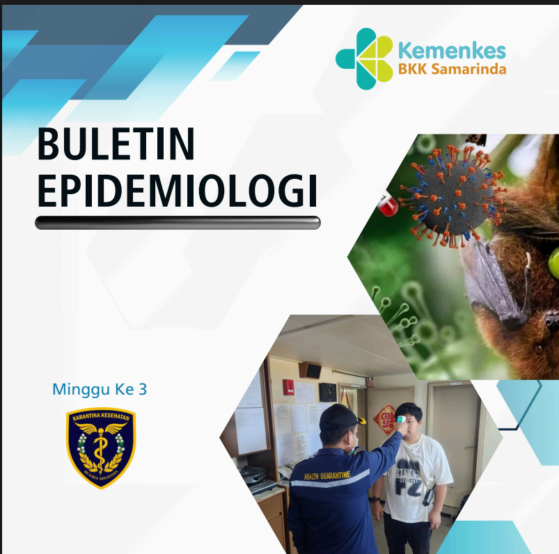Buletin Epidemiologi BKK Kelas I Samarinda Minggu 3 Tahun 2026